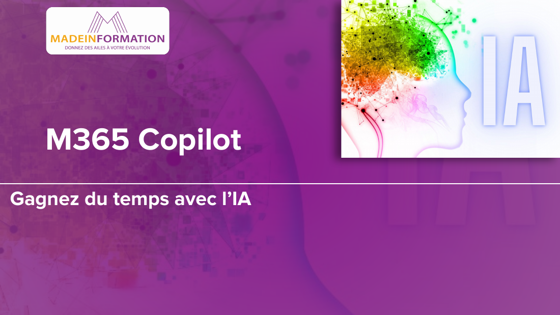 Couverture du support de formation Microsoft 365 Copilot